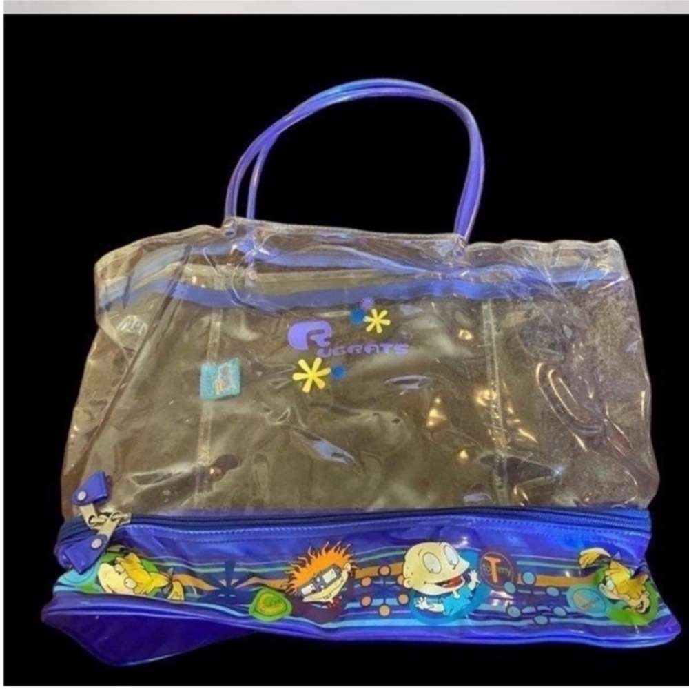 Rugrats Clear and Blue Tote Bag